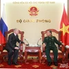 越南国防部领导会见俄罗斯驻越大使馆军事技术合作参赞（图片来源：vtc.vn​）