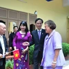泰国公主玛哈扎克里·诗琳通探访了越南驻泰国大使馆