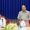 阮春福总理向河南省领导指导工作