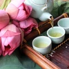 西湖荷花茶是越南河内人的茶叶文化特色