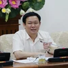 王廷惠副总理在会议上发表讲话