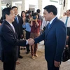 河内市人民委员会主席阮德钟​与中国公安部部长郭声琨。 （图片来源：http://hanoimoi.com.vn