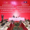 越南国会主席阮氏金银在研讨会上发表讲话