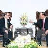 阮春福总理与马来西亚上议院前议长丹·斯里·曾永森