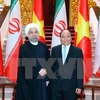 越南政府总理阮春福与伊朗总统哈桑•鲁哈尼
