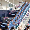 2015年第42届东盟与日本青年船抵达胡志明市