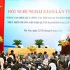 阮春福出席外交会议并发表重要讲话。（图片来源：越通社）