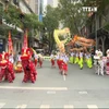 2016年第一次麟师龙舞联欢会在胡志明市举行