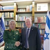 阮志咏上将与以色列总统鲁文·里夫林