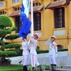 2017年东盟旗升旗仪式在河内举行