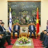 越南公安部长苏林会见以色列公安部总司长耶德里