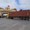 广治省各国际口岸出入境货物骤增