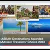 东南亚6个最佳旅游目的地中越南有2个