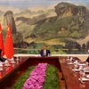 越南共产党代表团对中国进行访问