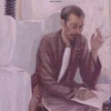 胡志明博物馆接收关于胡志明主席的三幅画