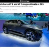 VinFast电动车在CES 2023上获国际媒体盛赞