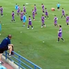 组图：朴恒绪教练在隔离期满后与越南国家足球队一起训练