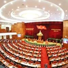 越共第十三届中央委员会第五次全体会议圆满落幕