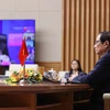 政府总理范明政出席印太经济框架启动仪式