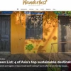 Wanderlust：广南省跻身亚洲最佳‘绿色旅游目的地’名单