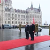 范明政总理与匈牙利总理欧尔班•维克托举行会谈