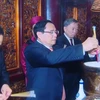越南政府总理范明政出席雄王祭祖仪式