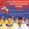 图表新闻：2019年国际化学奥林匹克竞赛：越南学生获得两金两银