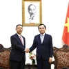 越南政府副总理陈流光会见天合光能集团董事长