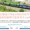 图表新闻：30.4南方解放日和5.1国际劳动节长假期 越南铁路增开旅客列车130列