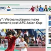 Fox Sports Asia对越南球员出色表现给予极高评价