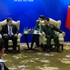 越南国防部部长吴春历大将会见东盟秘书长及柬埔寨副首相兼国防部大臣