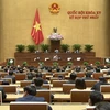 越南第十五届国会第一次会议落下帷幕