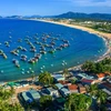 组图：越南富安海滩的锦绣风光