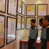 “黄沙、长沙群岛归属越南——历史证据和法律依据”地图资料展（图片来源：越通社）