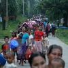 缅甸若开邦​遭受恐怖分子袭击导致民众的担忧（图片来源：越通社）