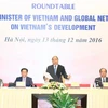 阮春福总理在研讨会上发表讲话（图片来源：越通社）