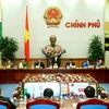越南政府总理阮春福主持毒品犯罪预防打击和禁吸戒毒工作视频会议。