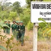 越南边防部队在越柬边境巡逻（图片来源：因特网）