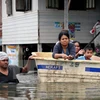 泰国南部多地发生洪灾（图片来源：越通社）