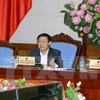 ​王廷惠副总理（图中）在会议上发表讲话（图片来源：越通社）
