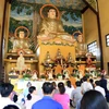 庞龙寺国泰民安祈求大典吸引众多旅居老挝越南人参加（图片来源：越通社）