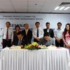 岘港高科技园区管理委员会与U&I物流公司签署合作协议（图片来源：因特网）