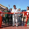 越柬友谊纪念碑修缮工程竣工剪彩仪式（图片来源：越南人民报）