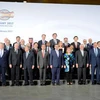 二十国集团非正式外长会议与会代表合影（图片来源：Reuters）