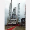 成功安装“三岛5号”钻井平台将越南石油工程机械制造业迈上新水平。