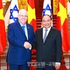 南政府总理阮春福会见以色列总统 以色列总统鲁文•里夫林。​（图片来源：越通社）