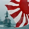 日本军舰。