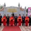 赖林庙修复项目二期工程落成典礼。