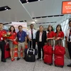 越捷航空公司正式开通河内市至柬埔寨暹粒市直达航线。