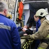 俄圣彼得堡爆炸事件中受伤者。
